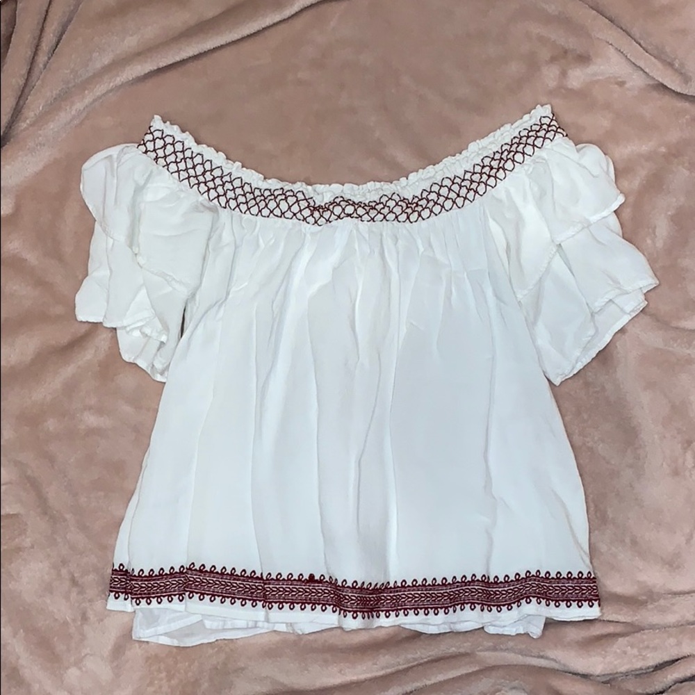 Off the shoulder top